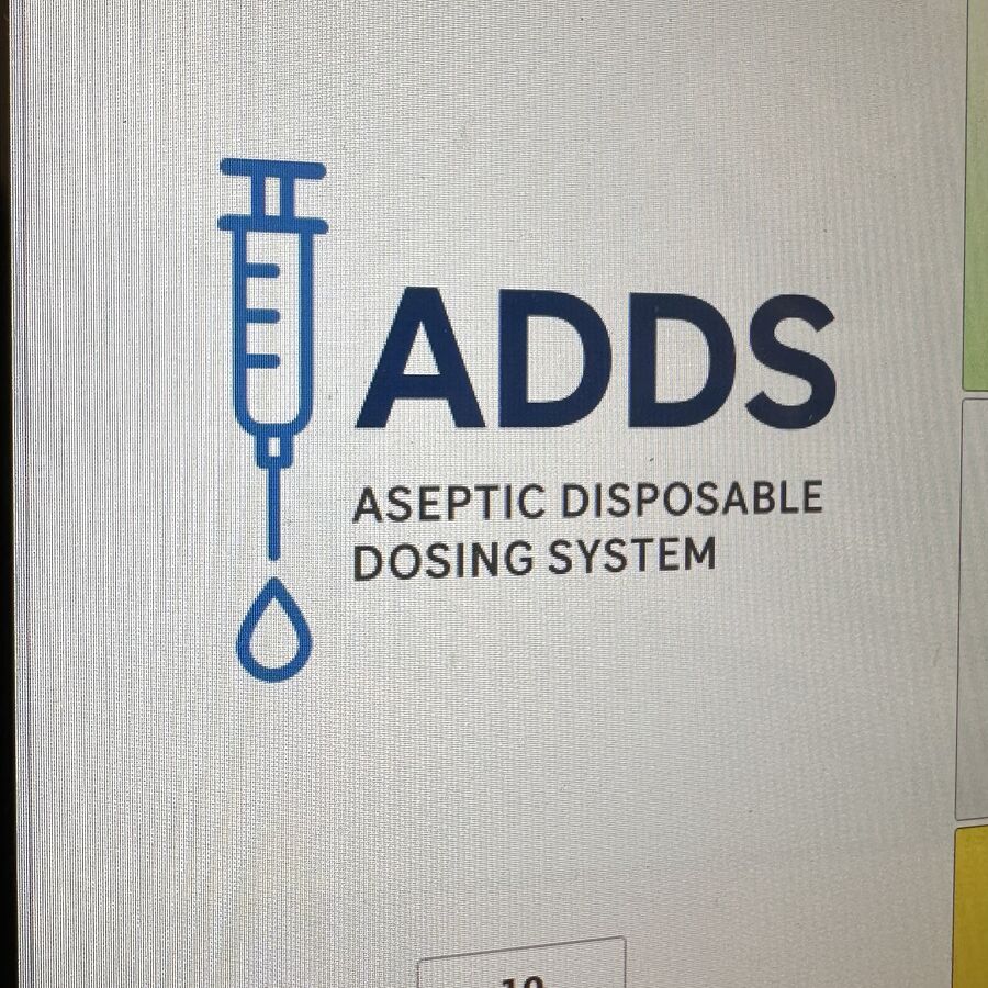 ADDS control software start screen